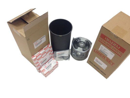 Isuzu 4JB1 Engine Rebuild Kit , Hitachi Excavator EX75US-7 Engine Piston Kit