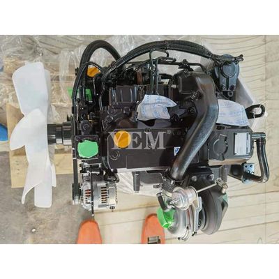 4TNV98 4TNV98T-SF Yanmar Engine Parts , Bobcat John Deere Engine Assembly