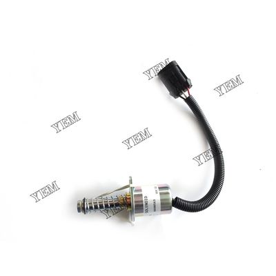 12V Shutoff Solenoid 6690563 For Bobcat Parts A220 S70 S100 S18 S450