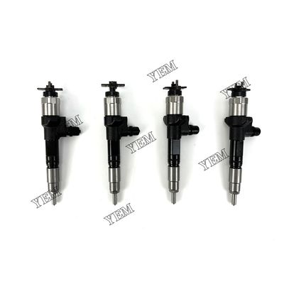 V6108/095000-7510 For Kubota 4PCS Fuel Injector Engine Parts