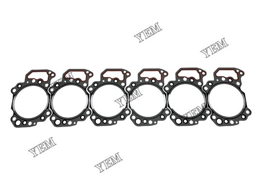 6D125-N For Komatsu Head Gasket Forklift Excavator Engine