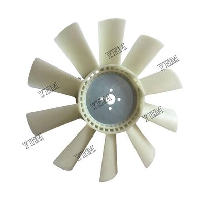 Excavator Parts 4TNV98 For Yanmar Fan Blade 10 Blades Engine Suitable