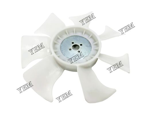 V1505 Diesel Engine Cooling Fan Blade 7 Blades For Kubota Excavator 16285-74110