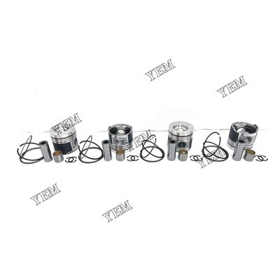 For Mitsubishi Piston With Rings Excavator Machinery Parts S4S