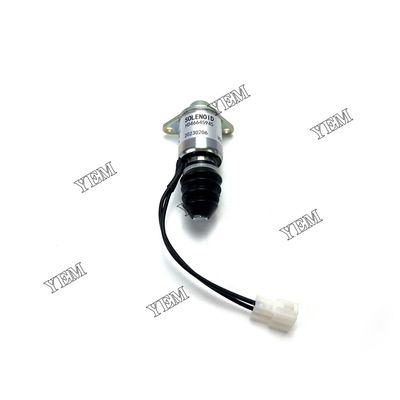 4TNE84 Solenoid Valve Engine Spare Parts For Yanmar 129209-77950 3TNE88 4TNE88