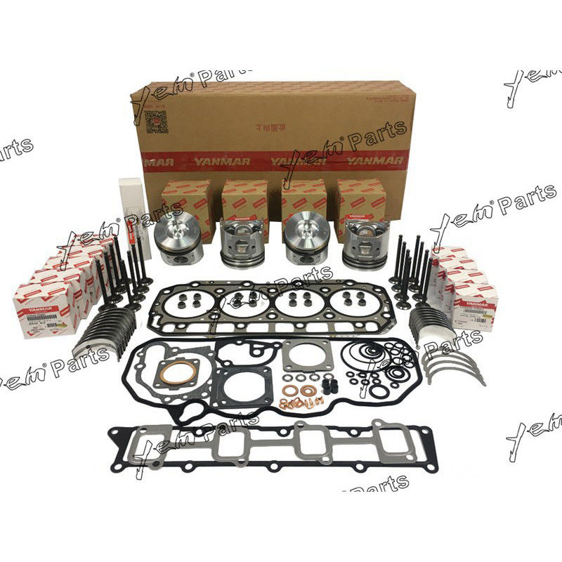 ISO9001 Practical Gasket Rebuild Kit For Yanmar 4TNV98 Engine