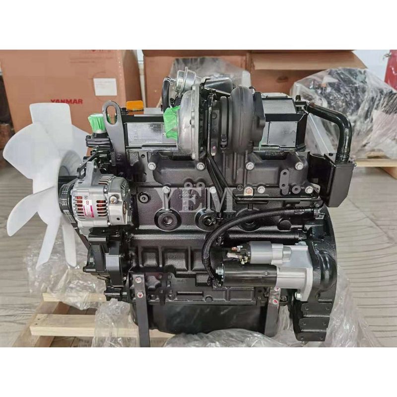 4TNV98 4TNV98T-SF Yanmar Engine Parts , Bobcat John Deere Engine Assembly
