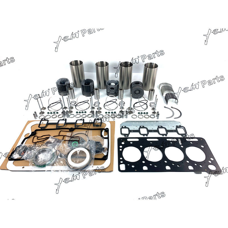 JCB220 Engine Overhaul Kit Piston Liner Bearing Valve For JCB Excavator