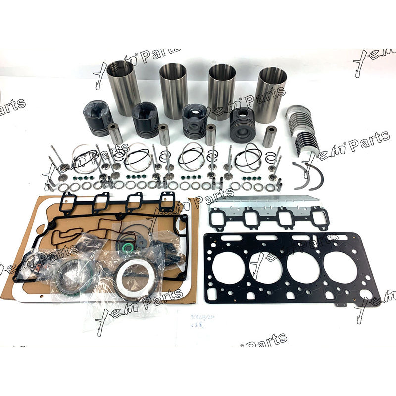 JCB220 Engine Overhaul Kit Piston Liner Bearing Valve For JCB Excavator