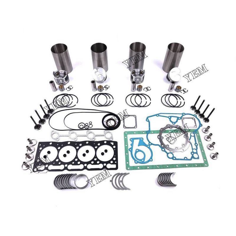 Overhaul Rebuild Kit&Pistion Ring for Kubota V1505 V1505D V1505T Engine parts