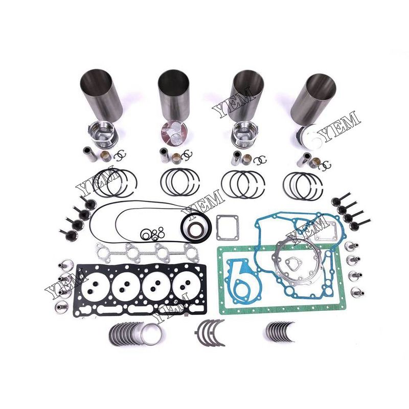 Overhaul Rebuild Kit&Pistion Ring for Kubota V1505 V1505D V1505T Engine parts