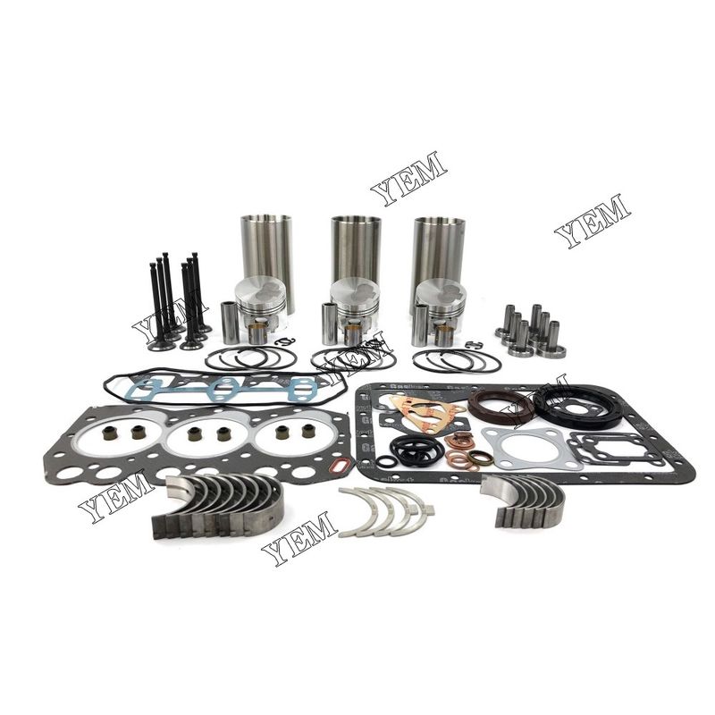 For Yanmar 3TNE66 3TNE66-N1C Overhaul Rebuild Kit Engine parts
