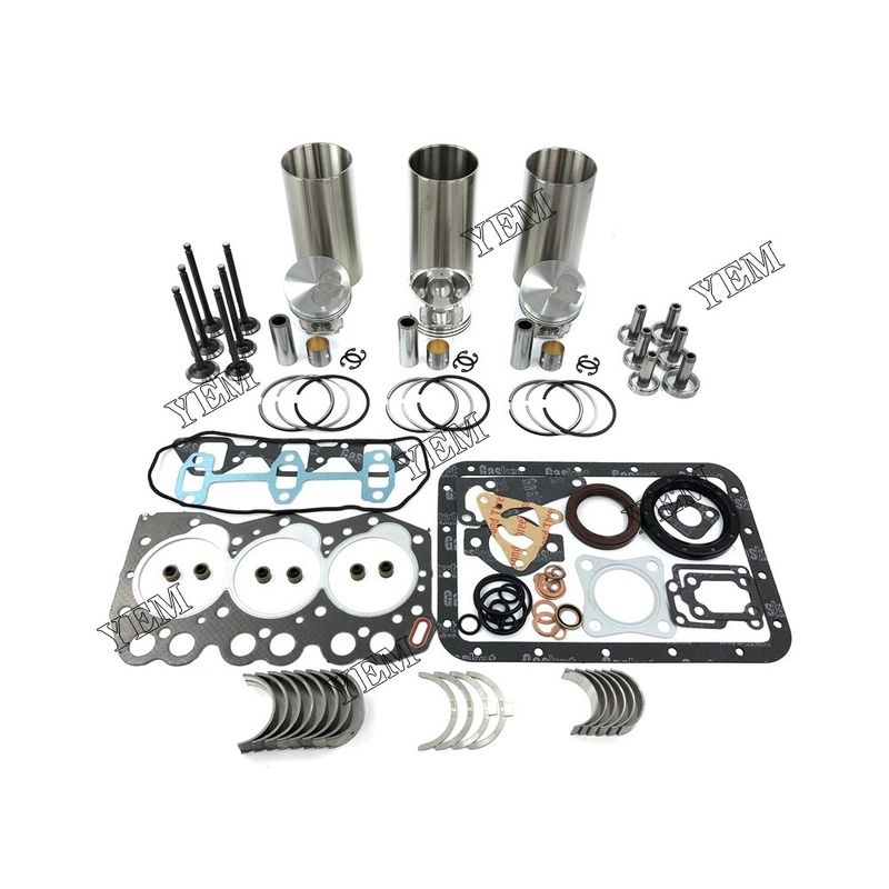 For Yanmar 3TNE66 3TNE66-N1C Overhaul Rebuild Kit Engine parts