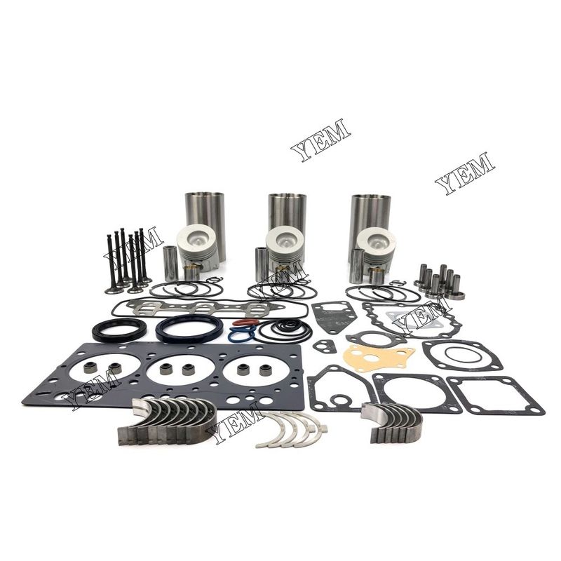 For Yanmar Engine Overhaul Rebuild Kit &Pistion Ring kit 3TNE78 3TNE78