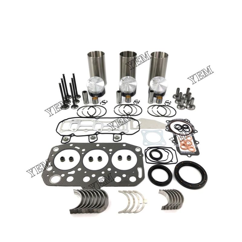 Overhaul Rebuild Kit &Valve kit For Yanmar 3TNV70 3D70E Engine parts
