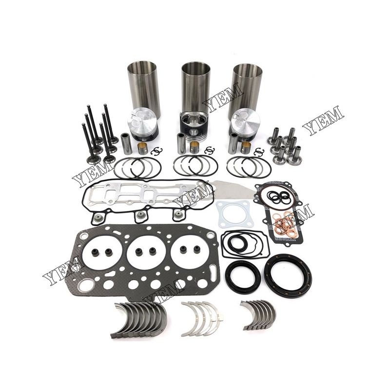 Overhaul Rebuild Kit &Valve kit For Yanmar 3TNV70 3D70E Engine parts