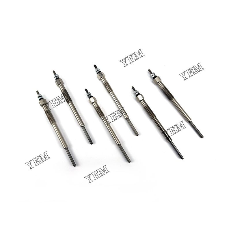 For Isuzu Parts 6HK1 4HK1 6 PCS Glow Plug 8-94390777-6 engine