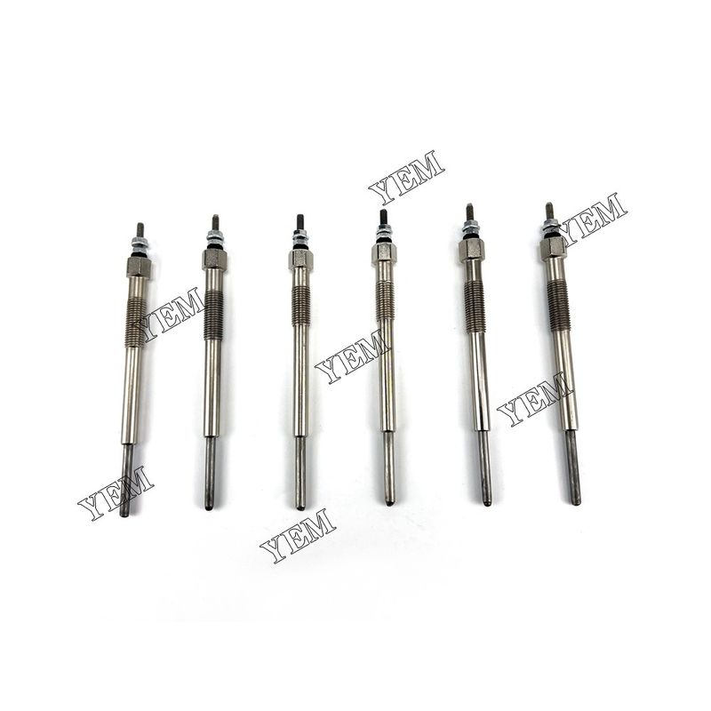 For Isuzu Parts 6HK1 4HK1 6 PCS Glow Plug 8-94390777-6 engine