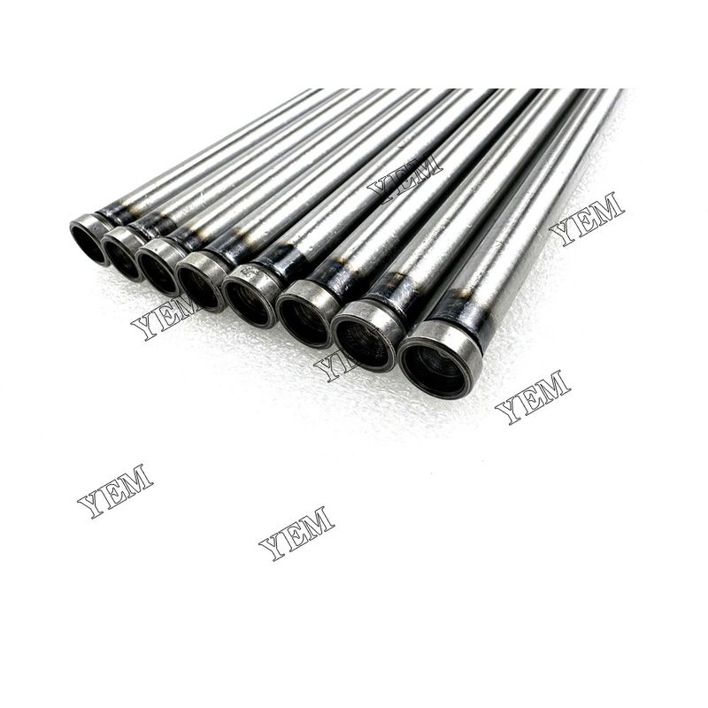 For Mitsubishi 4D33 8pc Valve Push Rod Engine truck excavator parts