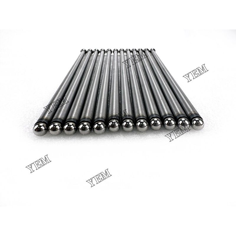 For Isuzu 1-12575036-0 Engine Parts 12PCS 6BD1 Valve Push Rod
