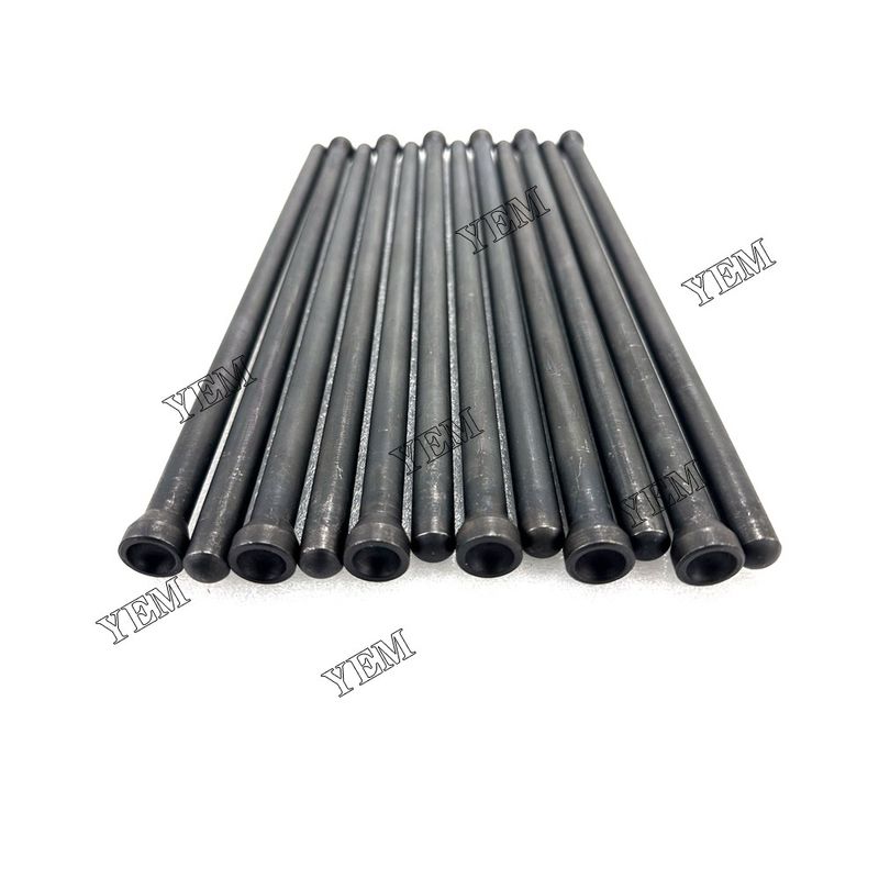 For Komatsu 12PCS Valve Push Rod For 6D125 Engine Parts