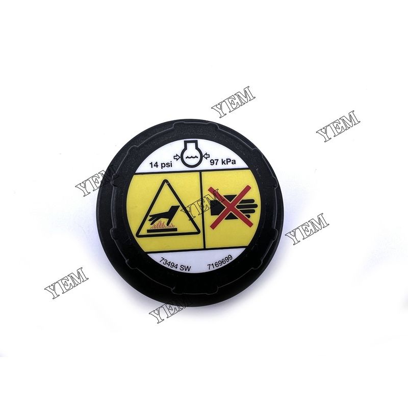 6733429 Coolant Tank Cap For Bobcat T40140 T40180 Fit Track Loaders