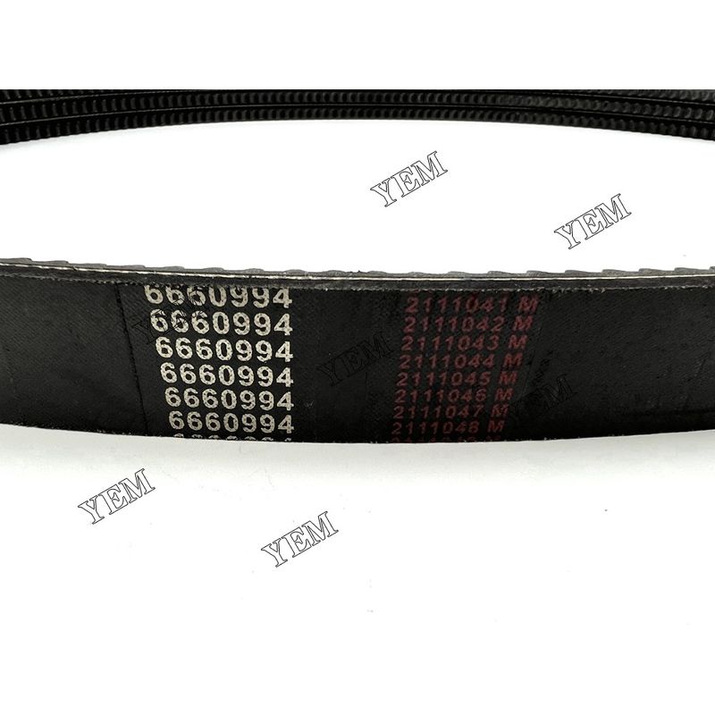 6660994 Drive Pump Belt Skid Steer Loaders For Bobcat Parts 753 763 773