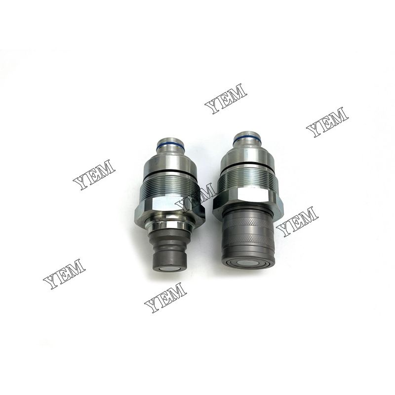 7246799 Male Flat Face Hydraulic Quick Coupler For Bobcat Skid Steer Loaders Parts