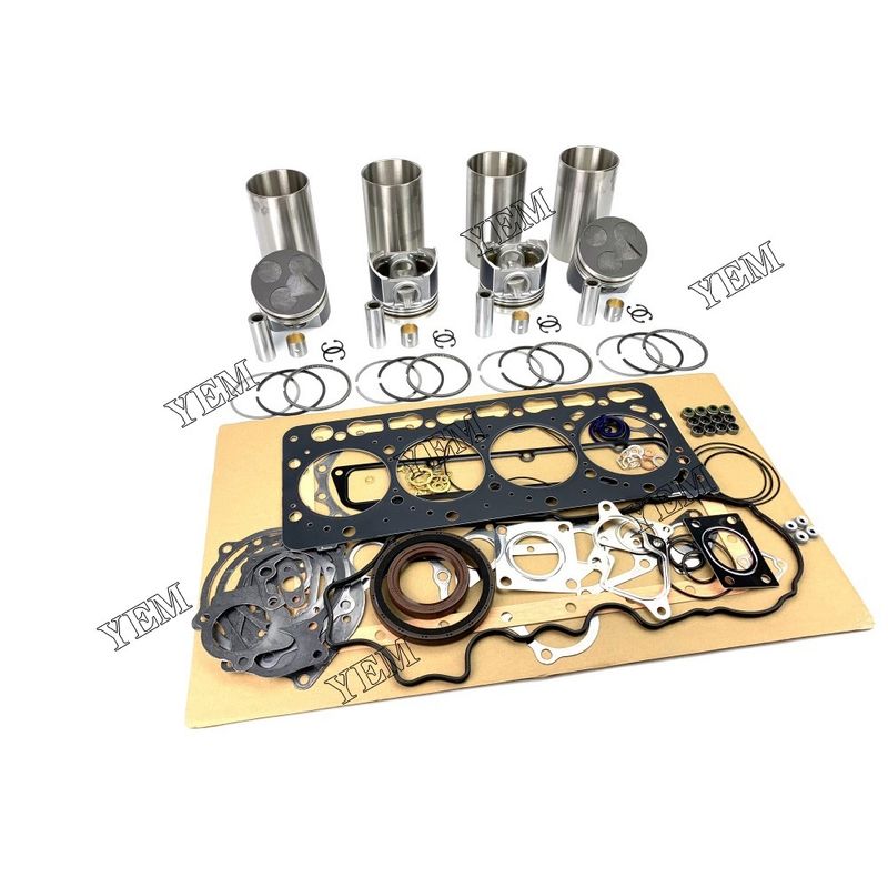 Complete Machine Overhaul Rebuild Kit For Kubota V3600 V3600-T SAE500 Excavators Wheel Loaders Parts