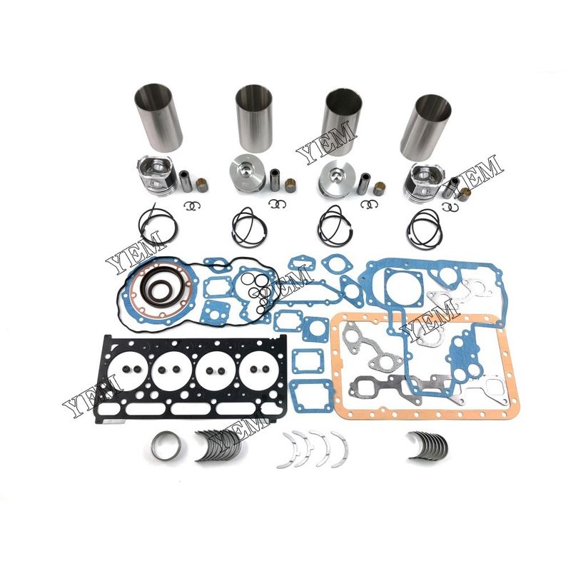 High Performance Overhaul Rebuild Kit For Kubota V2403 Bobcat T190 S205 Loader Engine Parts