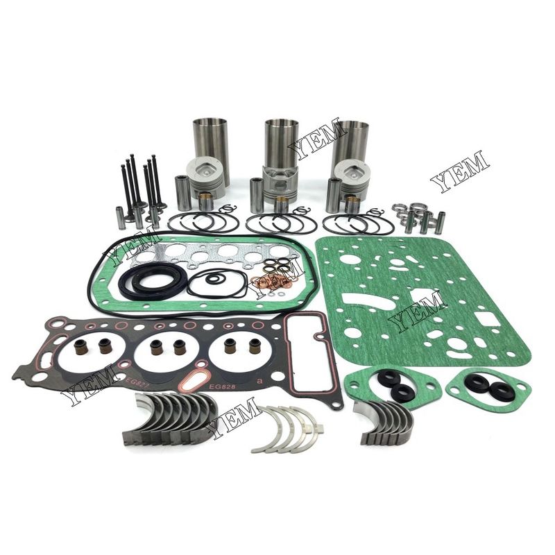 Overhaul Kit With Valves For Isuzu 3KC1 Engine Spare Parts
