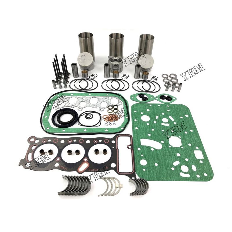 Overhaul Kit With Valves For Isuzu 3KC1 Engine Spare Parts