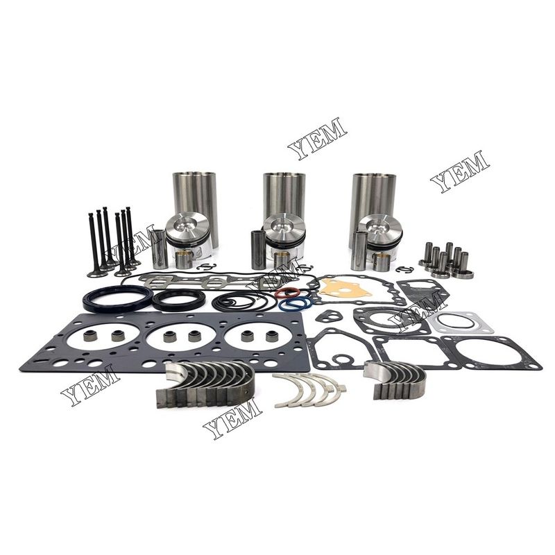 3TNB78 For Yanmar Overhaul Rebuild Kit With Gasket Set Bearing&Valve Train