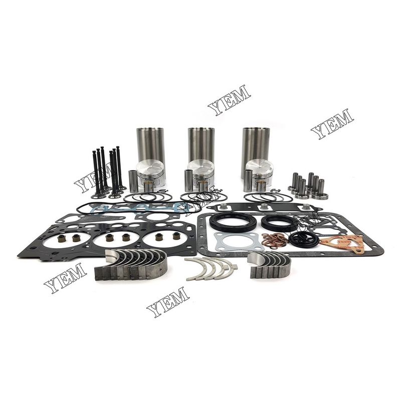 Overhaul Kit With Valves For Yanmar 3TNE68 Engine prats