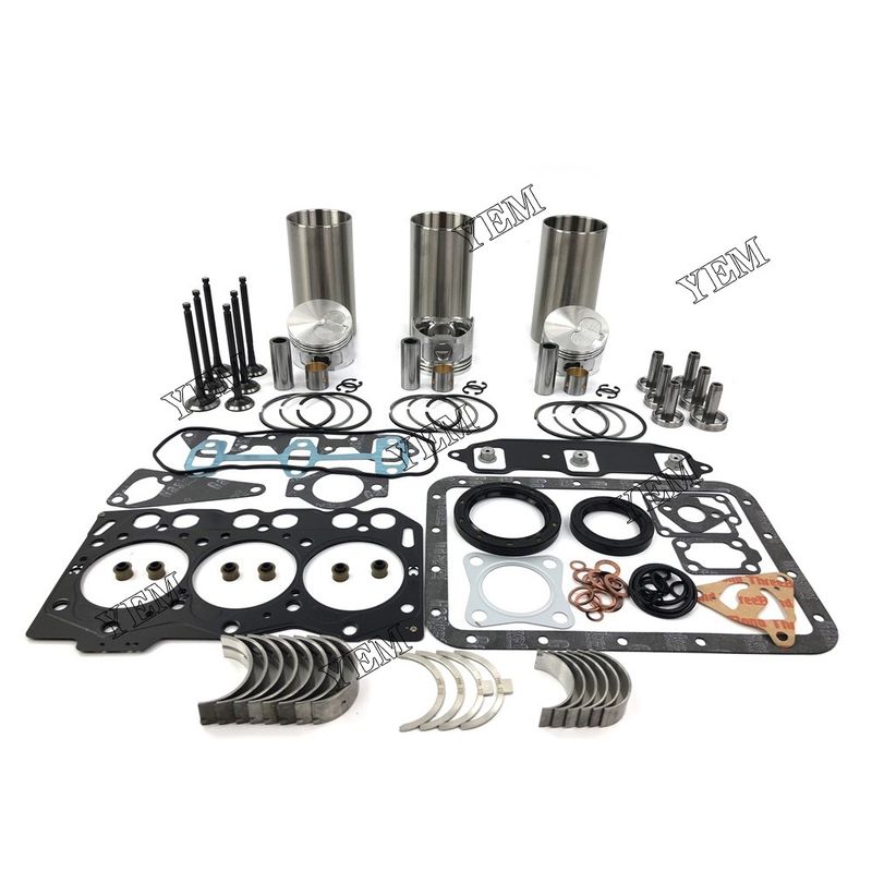 Overhaul Kit With Valves For Yanmar 3TNE68 Engine prats