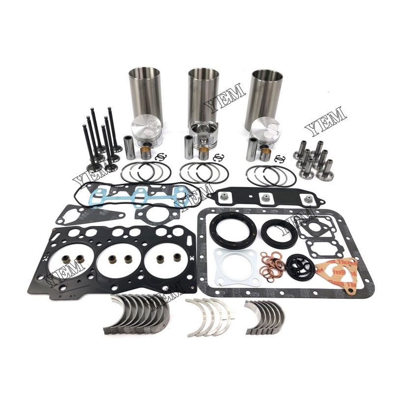 Overhaul Kit With Valves For Yanmar 3TNE68 Engine prats