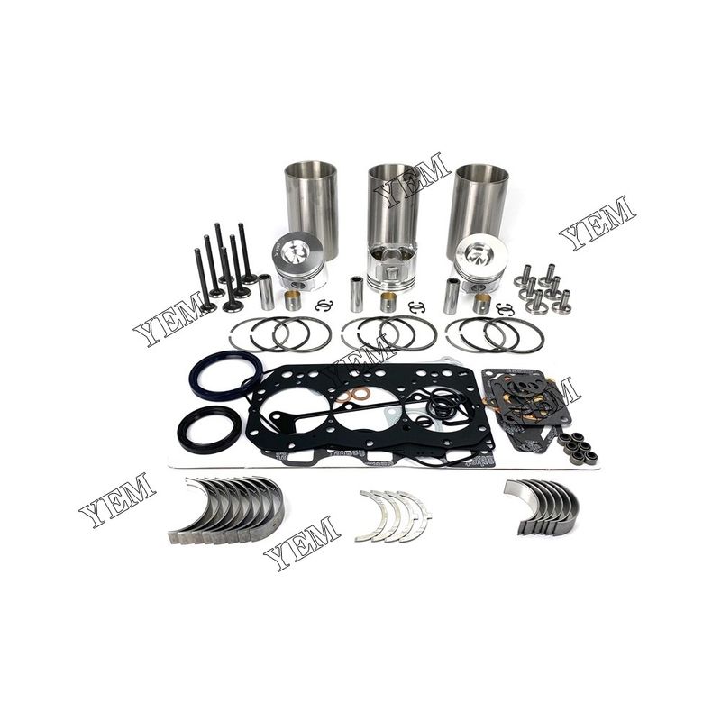 Engine 3TNE82 For Yanmar Overhaul Rebuild Kit With Gasket Set Bearing&Valve Train