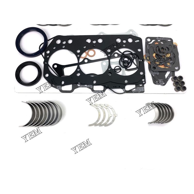 Engine 3TNE82 For Yanmar Overhaul Rebuild Kit With Gasket Set Bearing&Valve Train