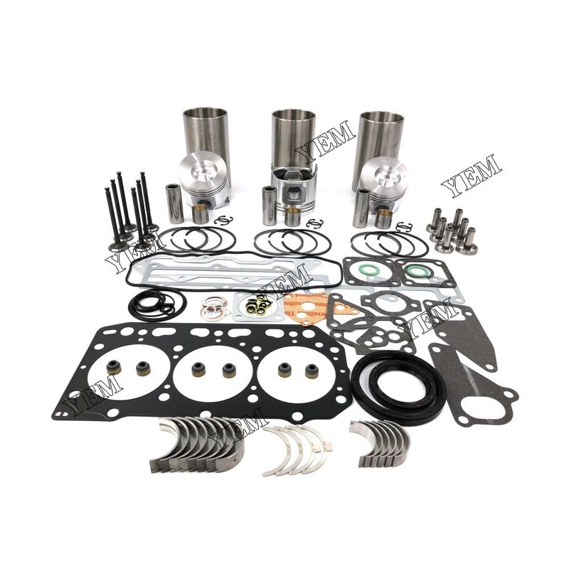 Overhaul Kit With Valves 3TNE88 For Yanmar excavator forklift