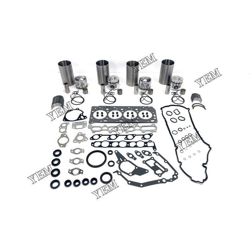 For Mitsubishi  4D56 Overhaul Rebuild Kit With Gasket Set Bearing Diesel engine parts