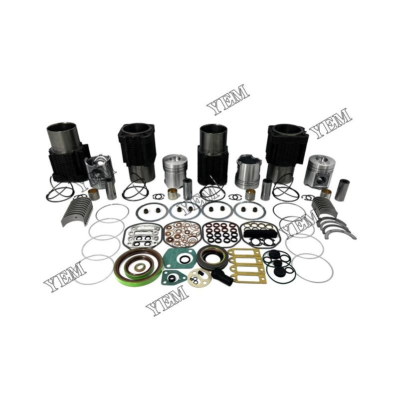 For Deutz BF4L913 Overhaul Kit With Bearing Set Excavator Diesel parts