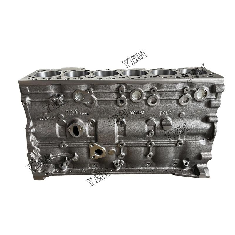 6D107/4990448 Cylinder Block For Komatsu Excavator Engine