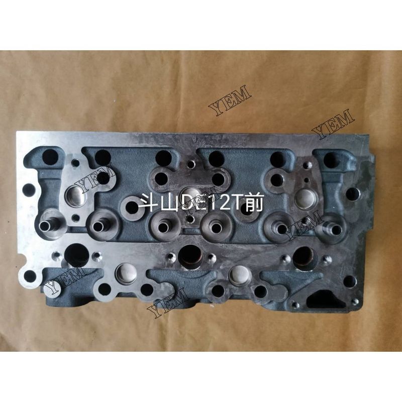 For Doosan DE12 Cylinder Head Engine Parts forklift engine