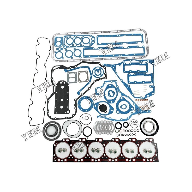 6D114 Full Gasket Set Compatible with For Komatsu Complete