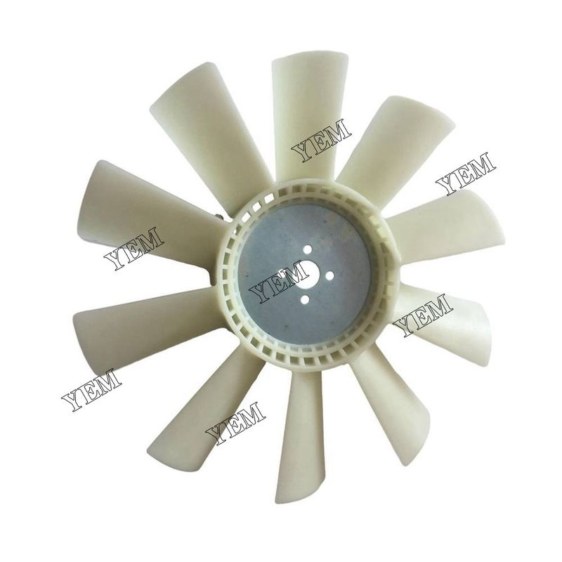 Excavator Parts 4TNV98 For Yanmar Fan Blade 10 Blades Engine Suitable