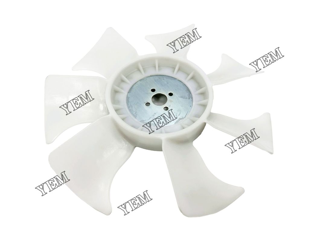 V1505 Diesel Engine Cooling Fan Blade 7 Blades For Kubota Excavator 16285-74110