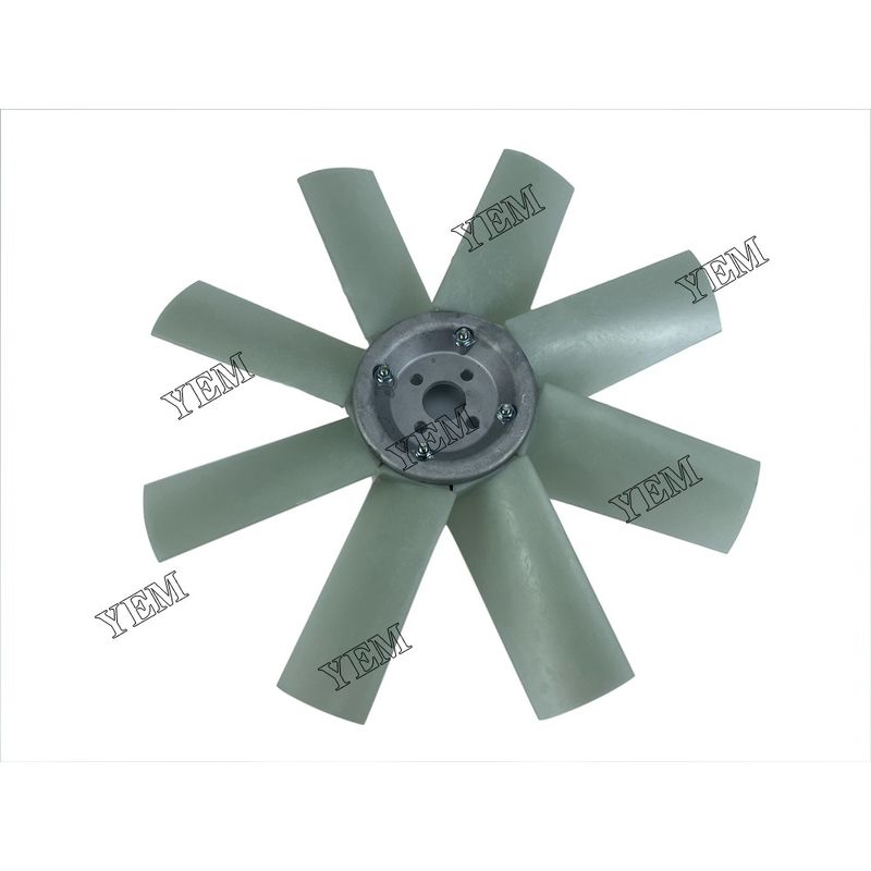 V3600 For Kubota Fan Blade 8 Blades Engine Suitable Excavator Parts