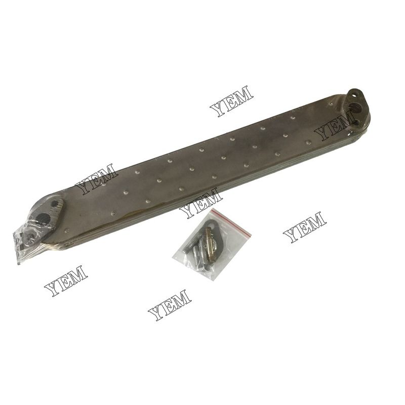 6BG1 Excavator Engine Part Oil Cooler Core For Isuzu Engine