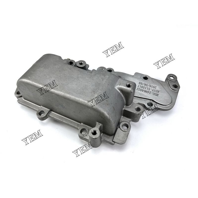 Oil Cooler C4.4 Parts Compatible With For Caterpillar Engine 2486A023 2486A014 2486A18 2486A022