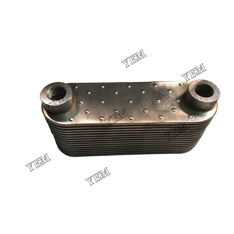 Excavator Engine Parts Fits D7D Detroit Oil Cooler Core For Volvo